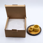 Mandala Sand & Grey Palo Santo Stick & Smudge Holder