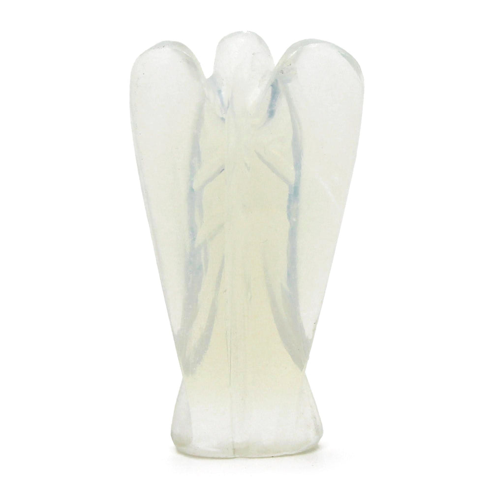 Opalite Hand Carved Gemstone Angel