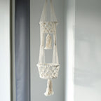 Double Holder Macrame Pot Holder