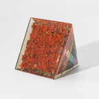 7 Chakra Chip Copper Bars Medium Orgonite Pyramid