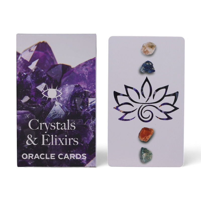 Healing Energy Deck Crystals & Elixirs Oracle Cards
