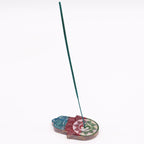 OM Soapstone Hamsa Incense Holder