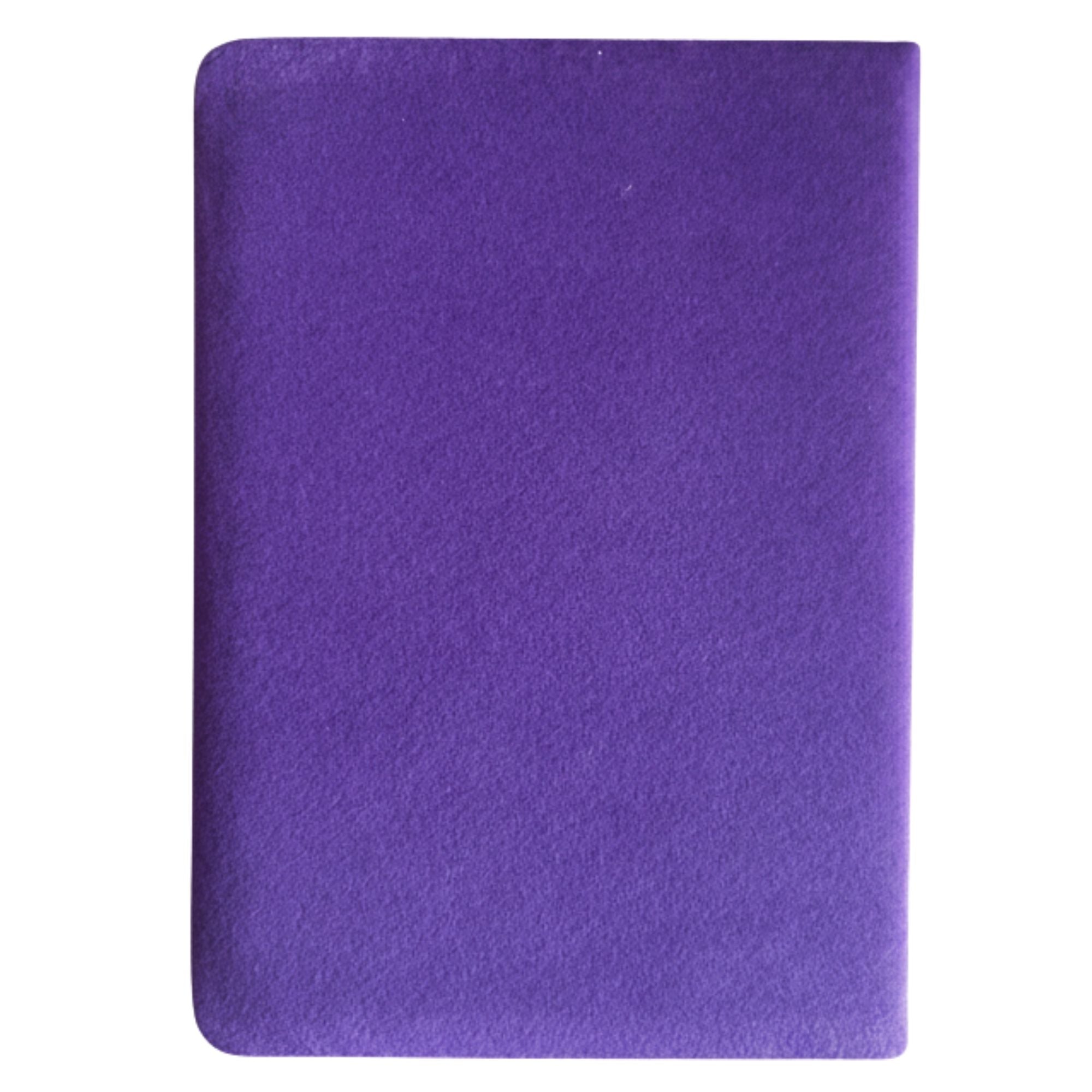 Create Magic Purple Velvet Notebook