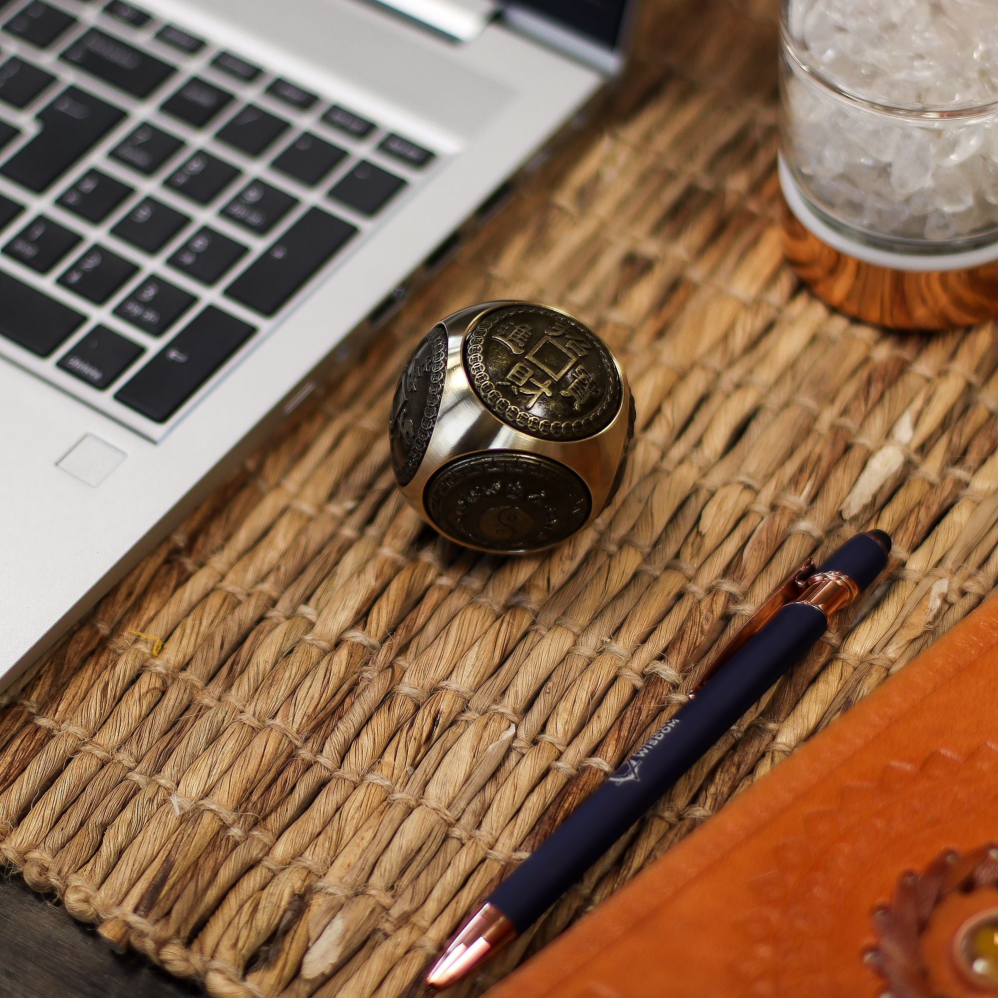 Rounded Feng Shui Fortune Large Wealth Dice