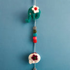 Elephant Felt Wall Hanging (random colours)