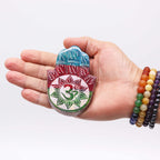 OM Soapstone Hamsa Incense Holder