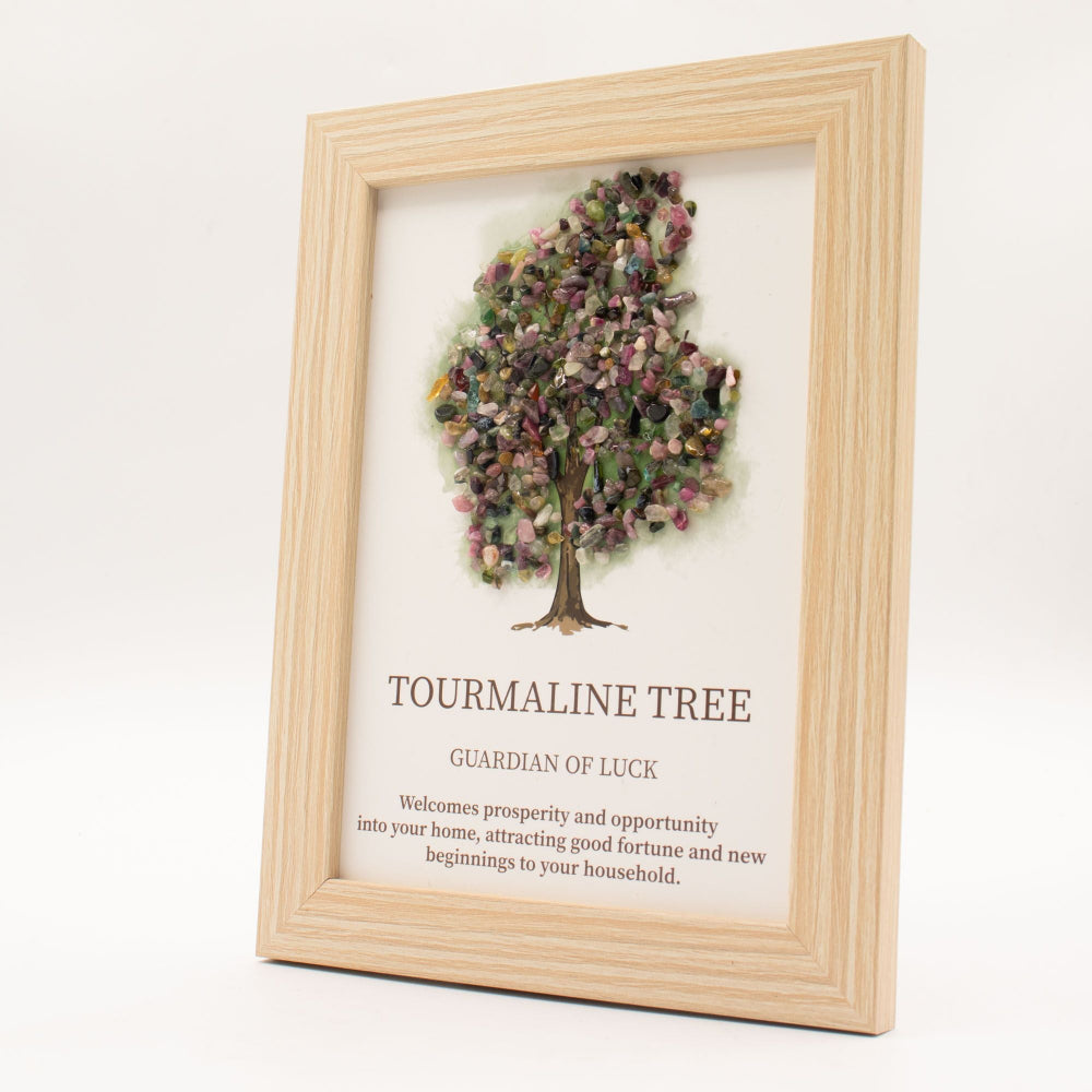 Tourmaline Tree of Life Gemstone Picture