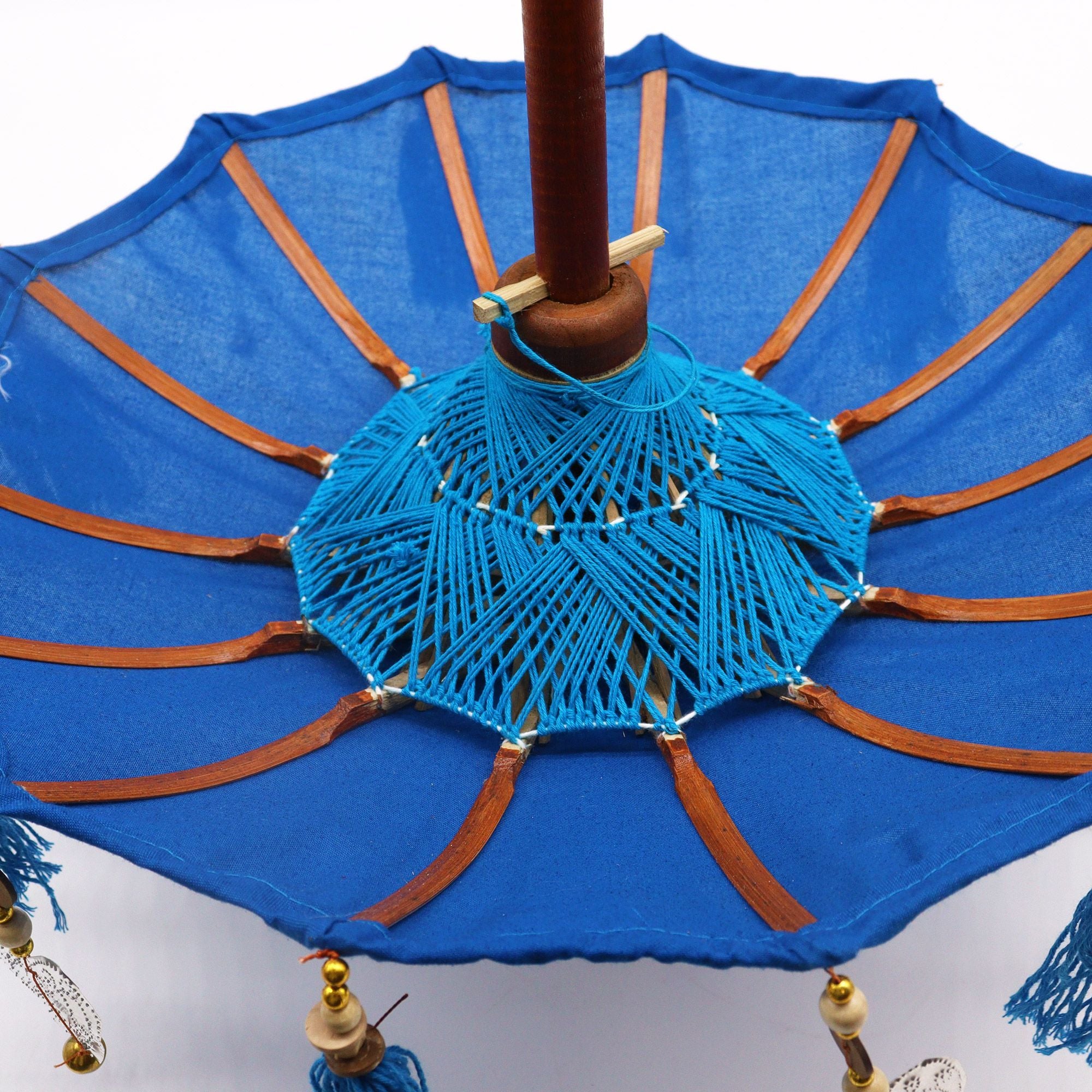 Blue Bali Home Decor Parasol 40cm