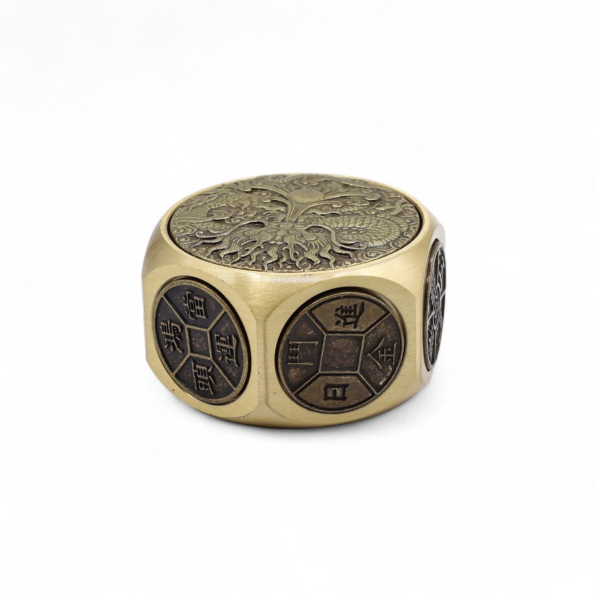 Power & Wealth Feng Shui Fortune Dragon Dice