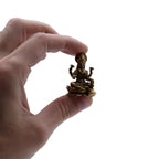 Laxmi  Brass Miniature Gods 37mm