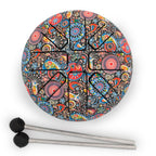 Small Hapi Drum Om Mandala - 13x9cm