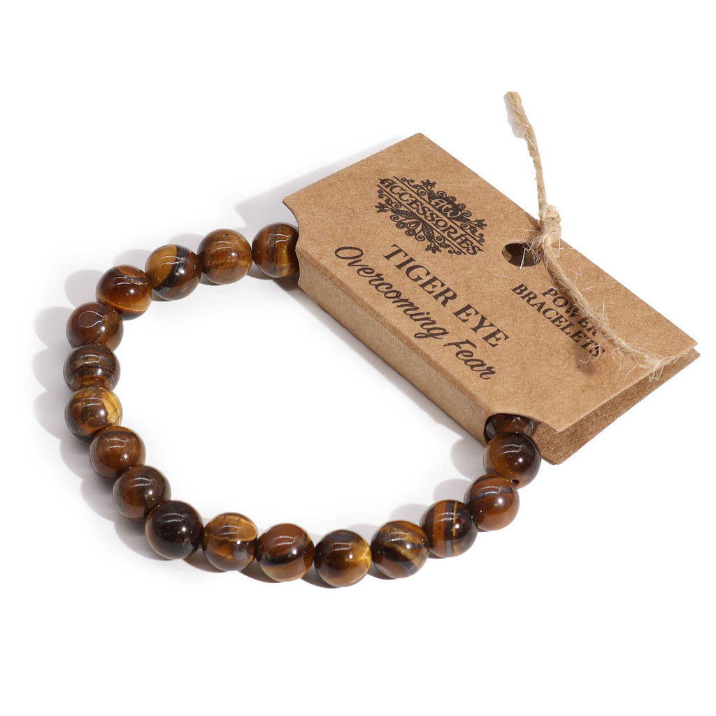 Tiger Eye Power Bracelet | Confidence & Clarity Crystal Bracelet