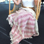 Ruby Two Tone Boho Comfort Throws