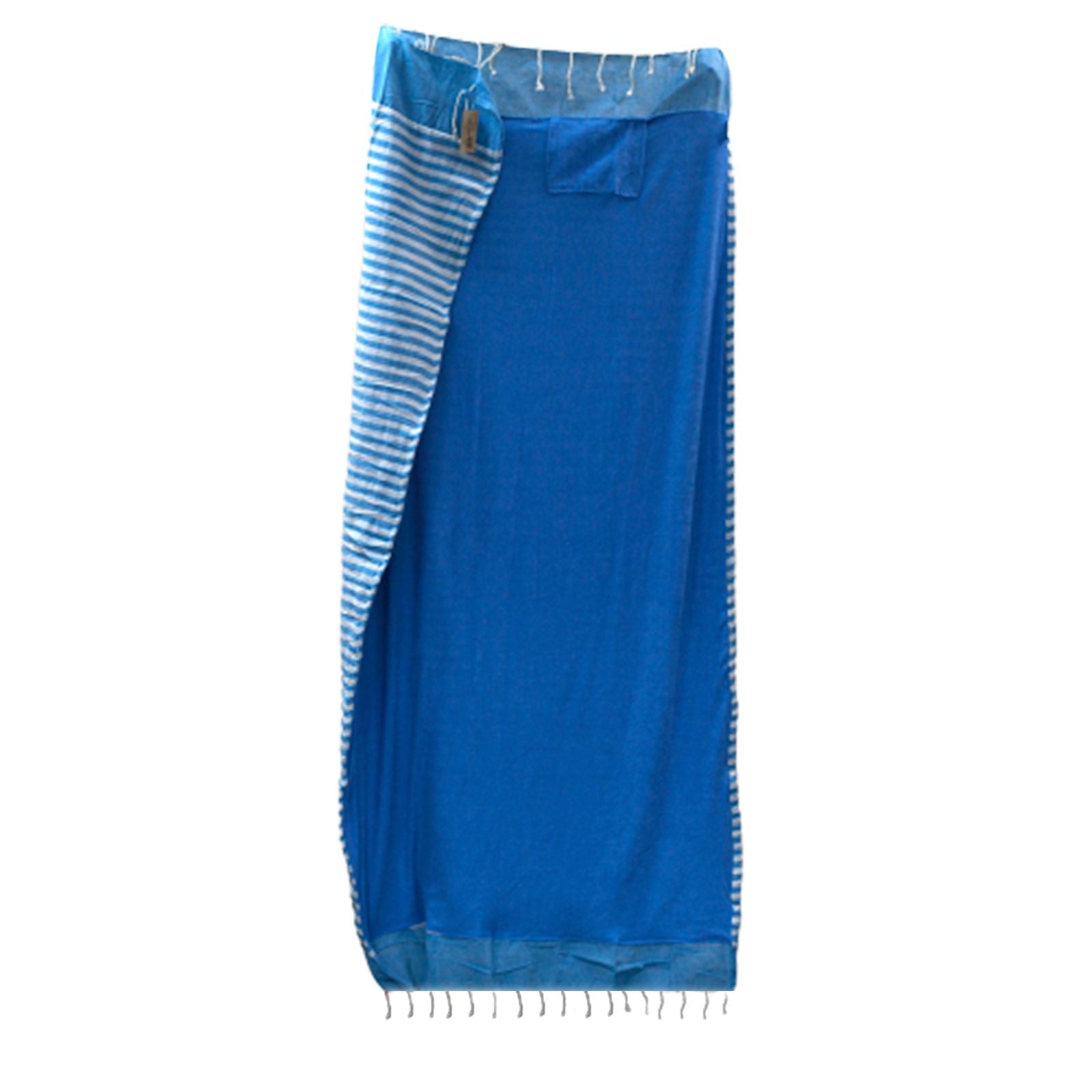 Sky Blue Cotton Pario Towel