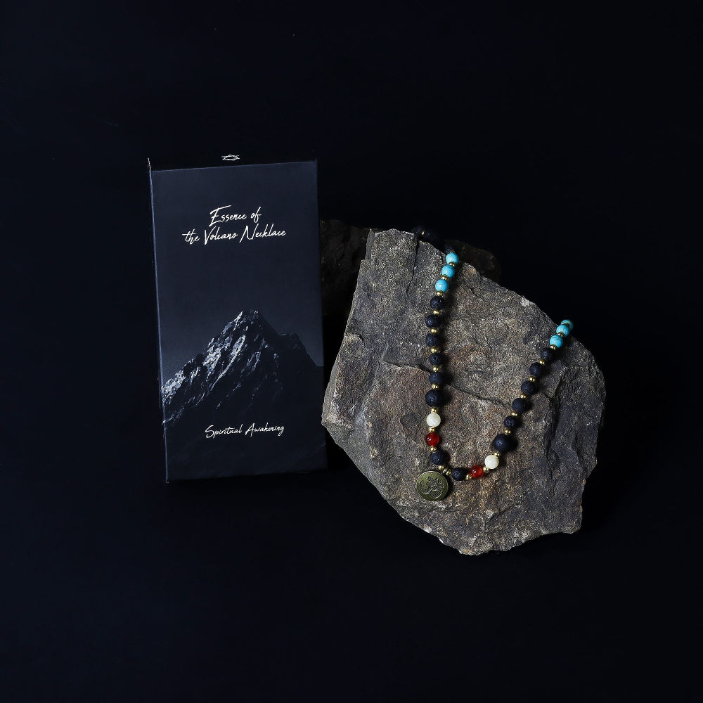 Spiritual Awakening Essence of the Volcano Necklace