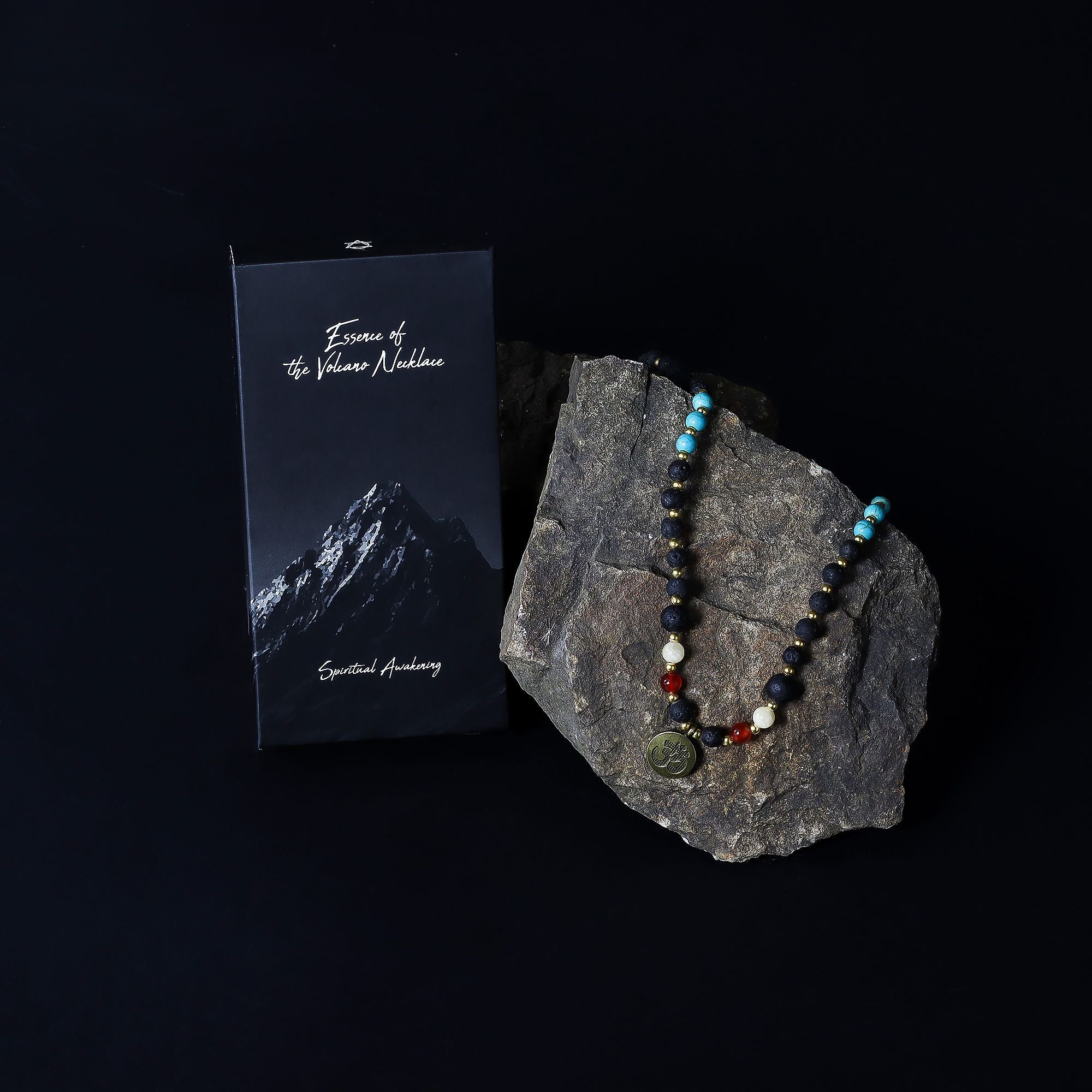 Spiritual Awakening Essence of the Volcano Necklace