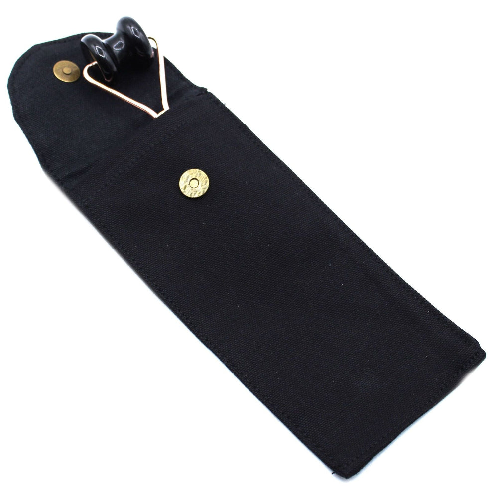 Black Obsidian Gemstone Jawline Roller