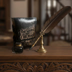 The Stories I Tell Myself Fat Deckled Edge Leather Notebook