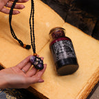 Love Ancient Witch Bath Spell Potion & Rose Quartz Crystal Amulet