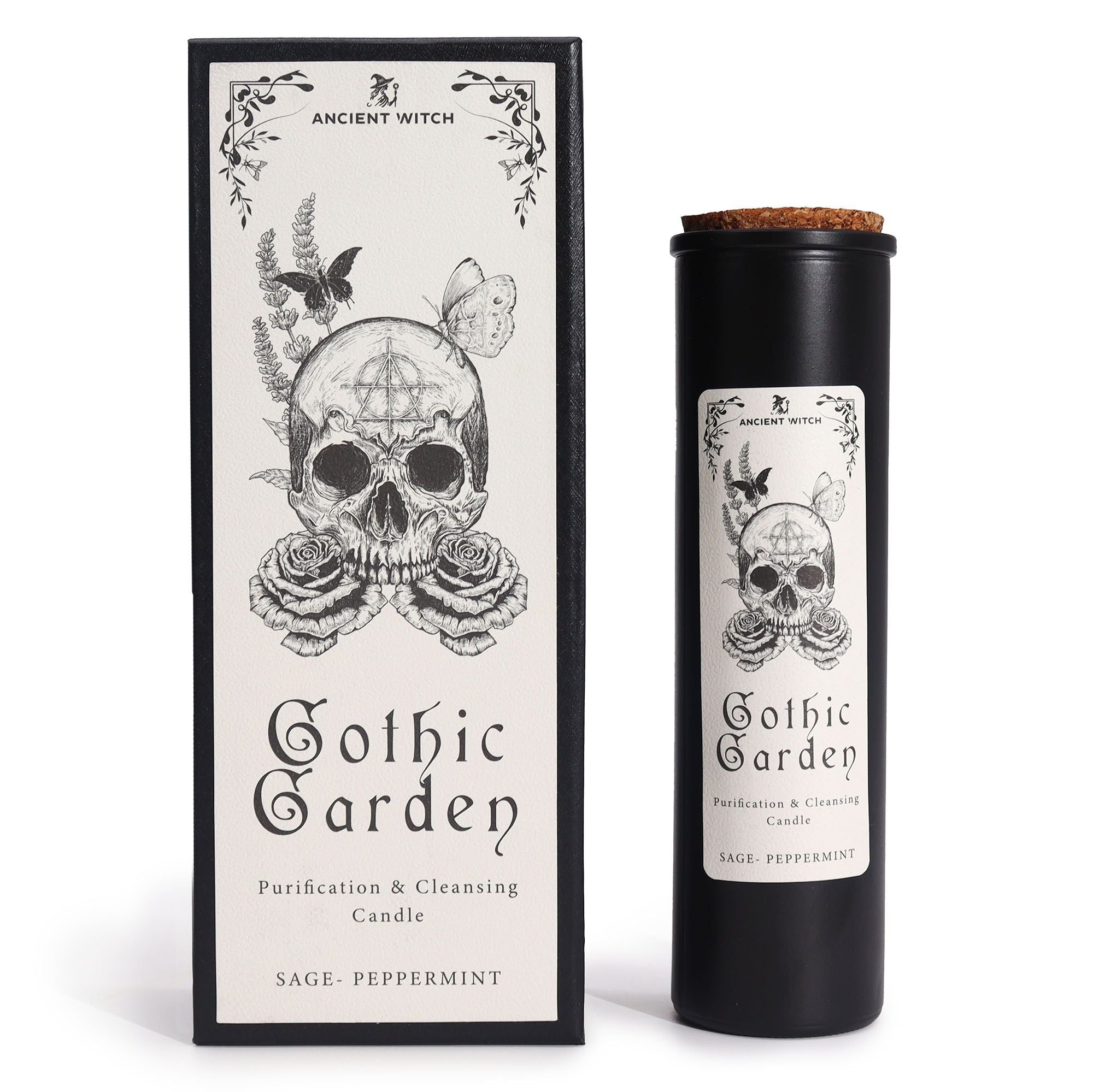 Gothic Garden Ancient Witch Ritual Candles