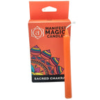 Orange Sacred Chakra Manifest Magic Candles (pack of 12)