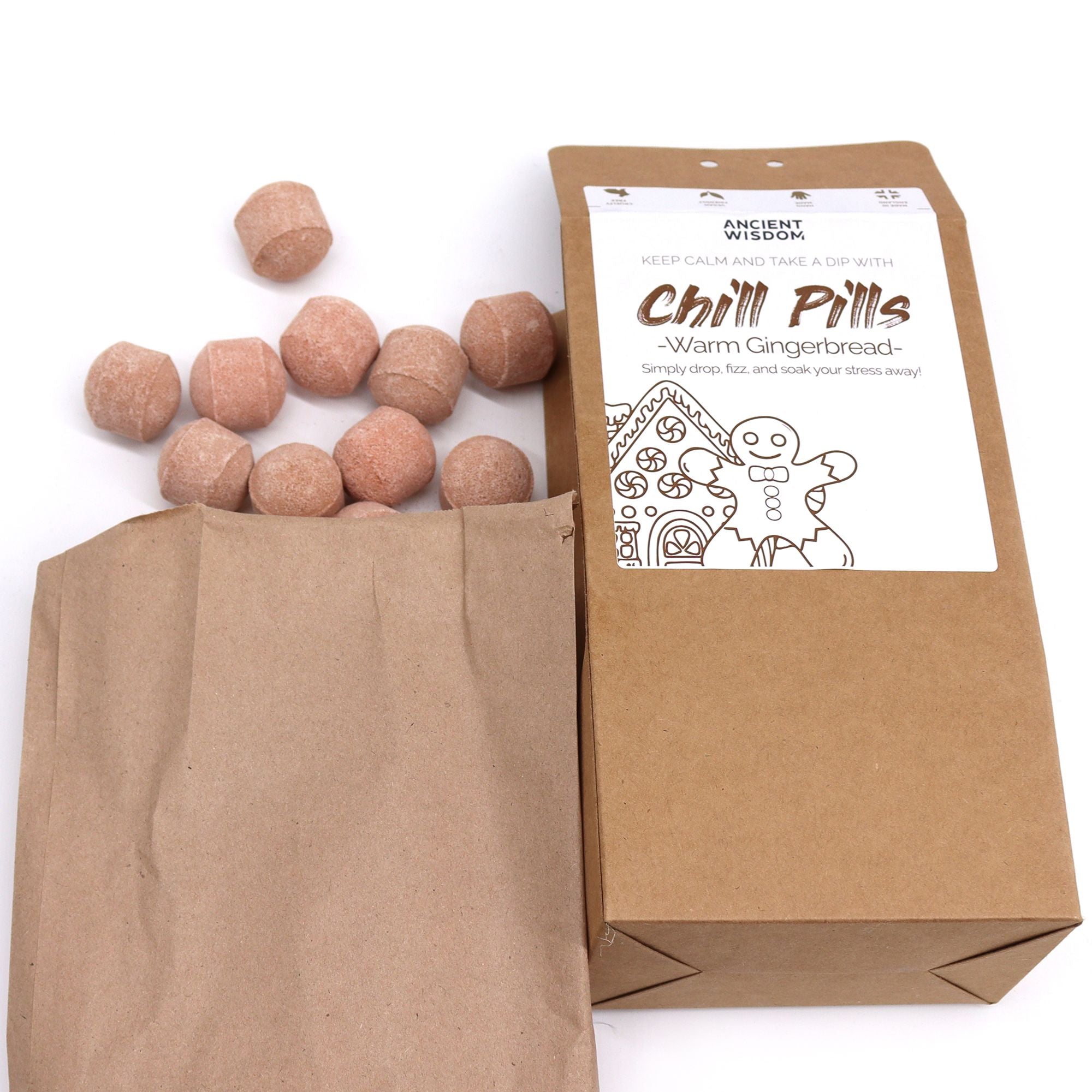 Warm Gingerbread Chill Pills Gift Pack