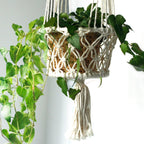 Double Holder Macrame Pot Holder