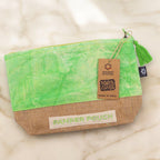 Mother Earth Green Stonewash Pamper Pouch
