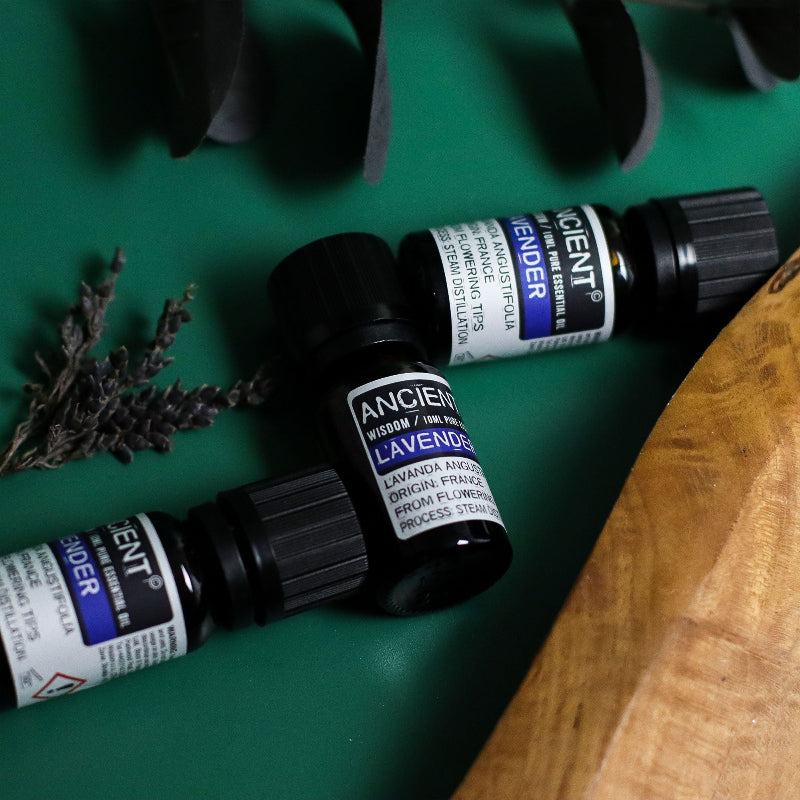 Set of Lavender, Tea Tree & Rosemary Essential Oils  10ml