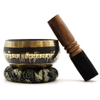 Lotus Flower Tibetan Singing Bowl Set | Symbol of Spiritual Awakening