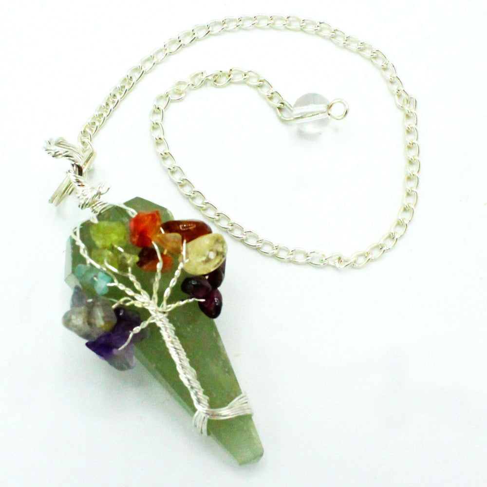 Seven Chakra Aventurine Magic Pendulum