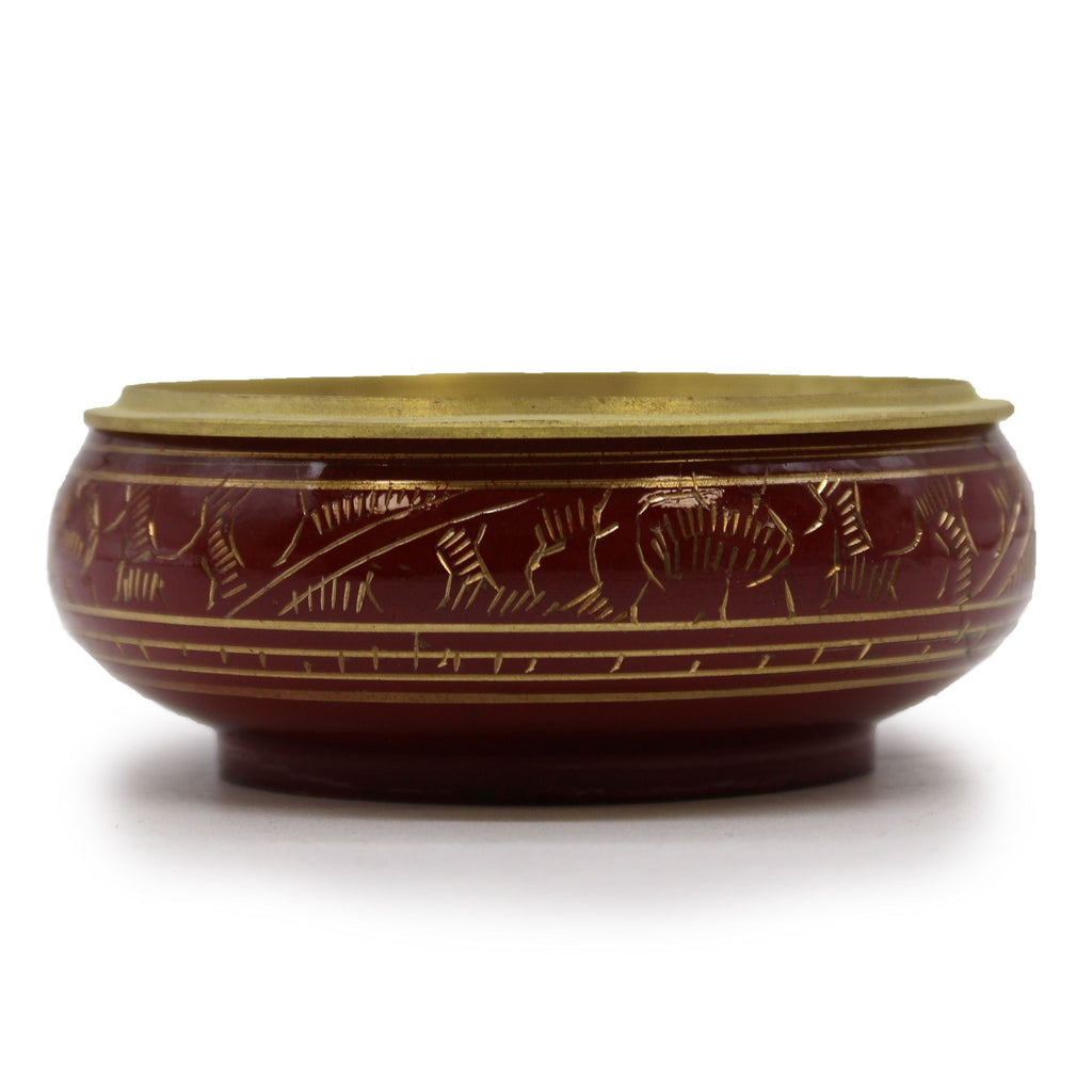 Root Chakra Charcoal Incense Jar