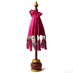Pink Cotton Bali Home Decor Parasol 40cm