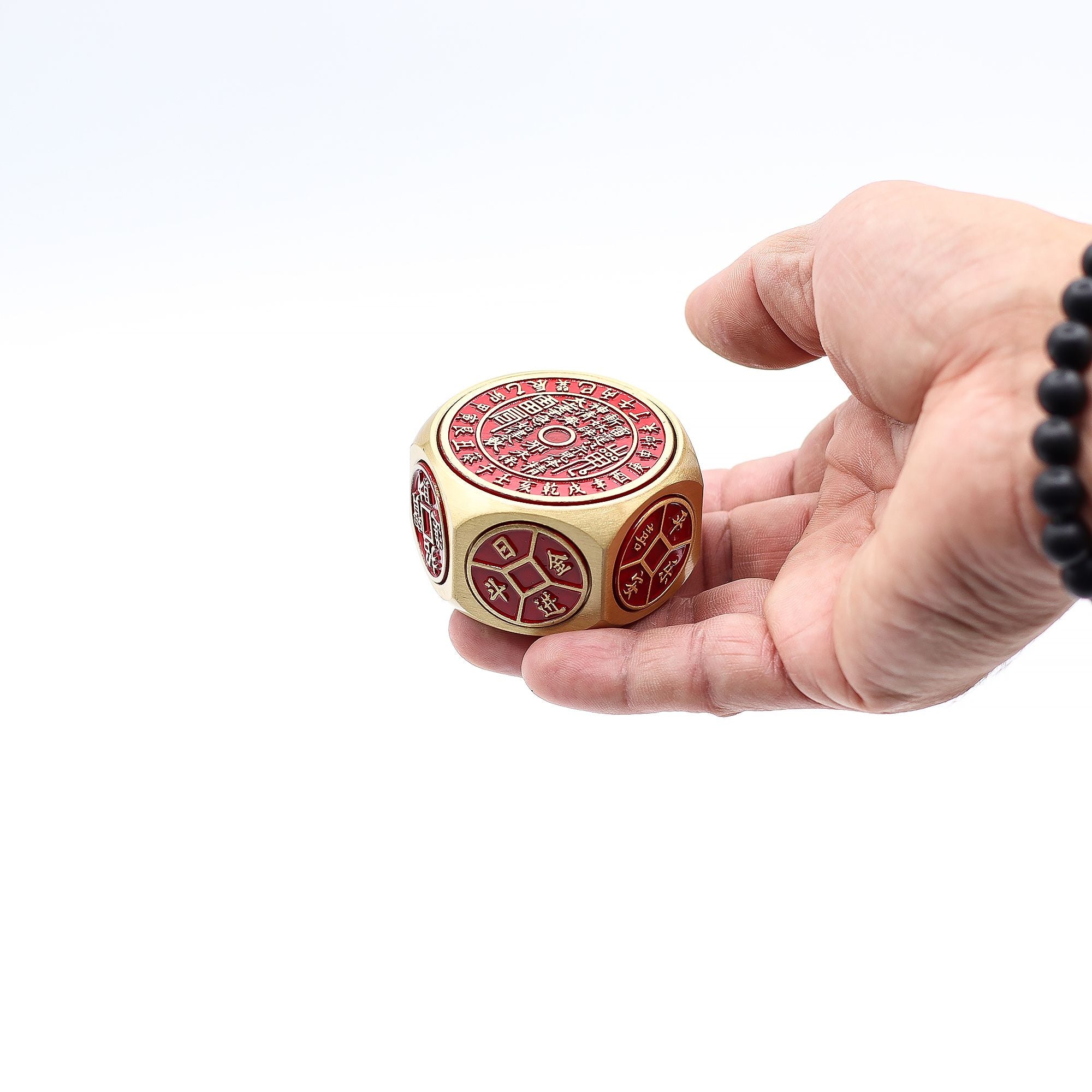 Auspicious Date Selector Feng Shui Fortune Red Calendar & Coin Dice