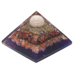 Peacock Organite Pyramid 80mm