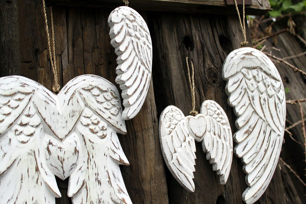 Hand Crafted Angel Wing 30cm