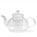 Round Pearl Glass Infuser Teapot  800ml