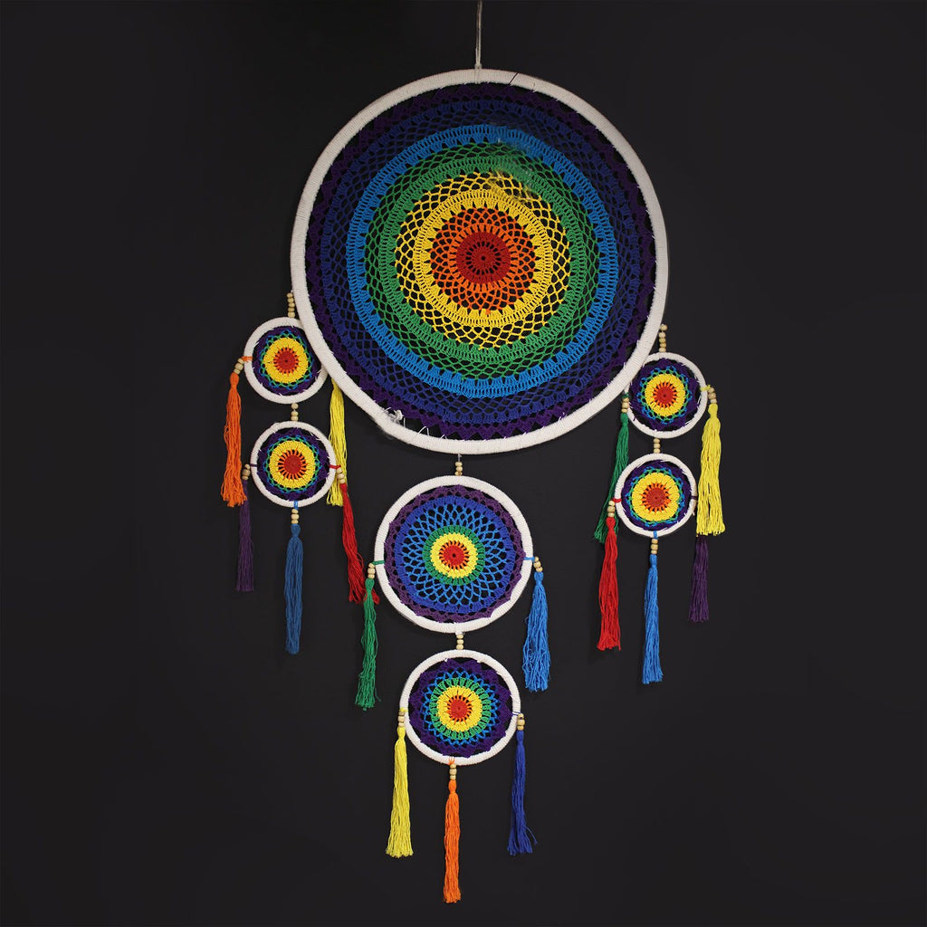Vivid Rainbow Extra Large Dreamcatcher