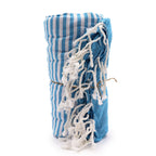Sky Blue Cotton Pario Towel