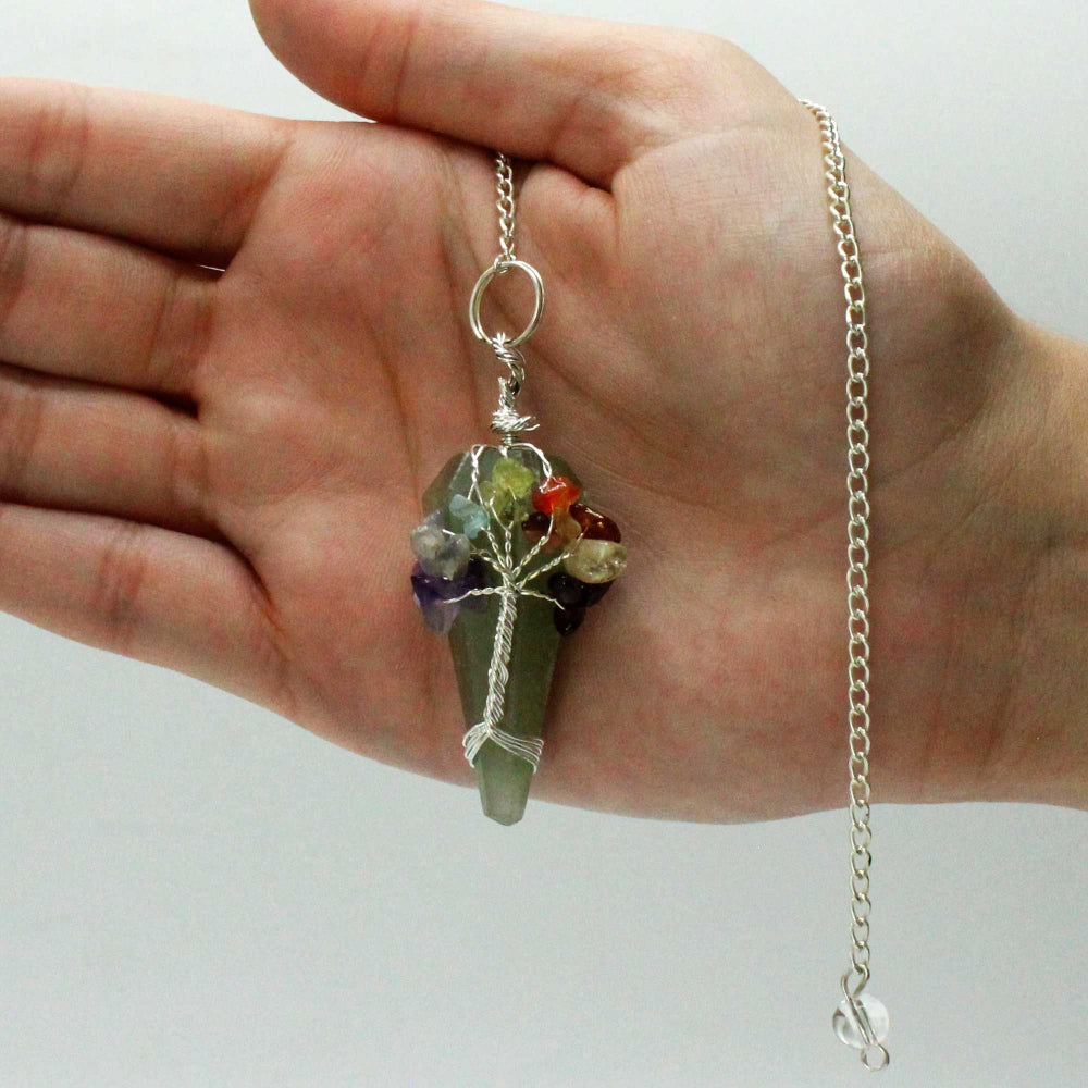 Seven Chakra Aventurine Magic Pendulum