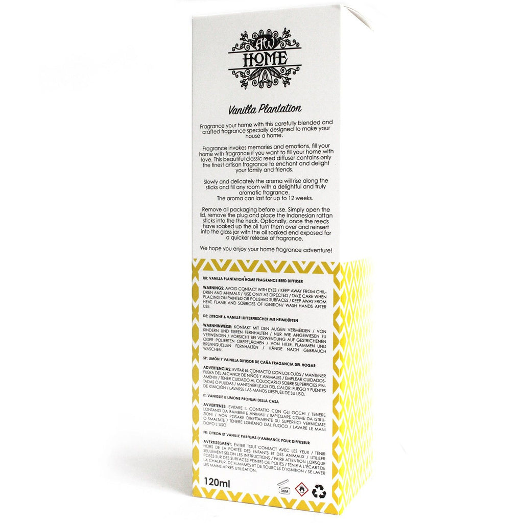 Vanilla Plantation Reed Diffuser