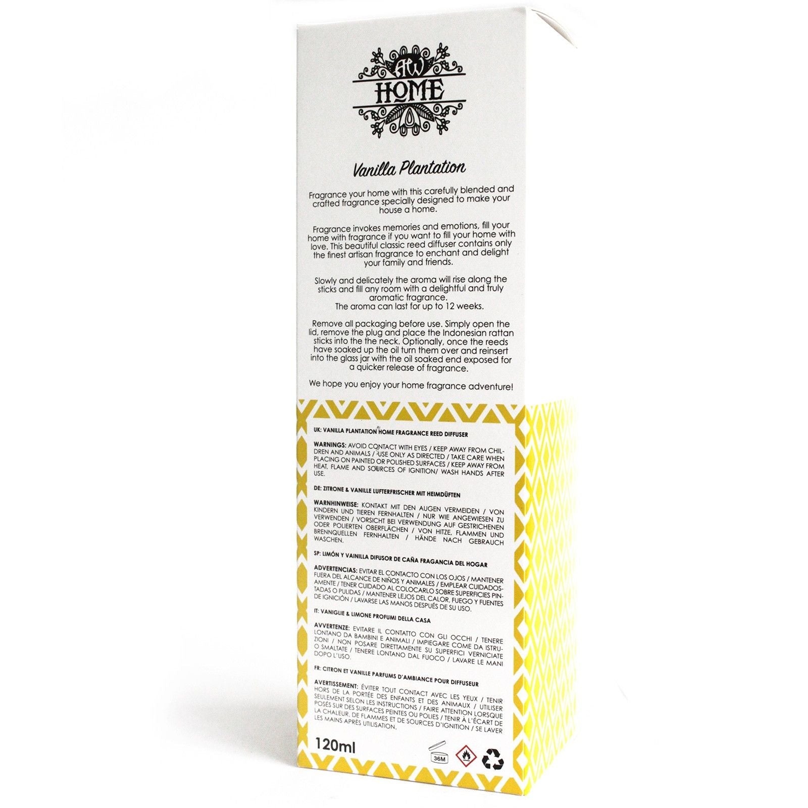 Vanilla Plantation Reed Diffuser