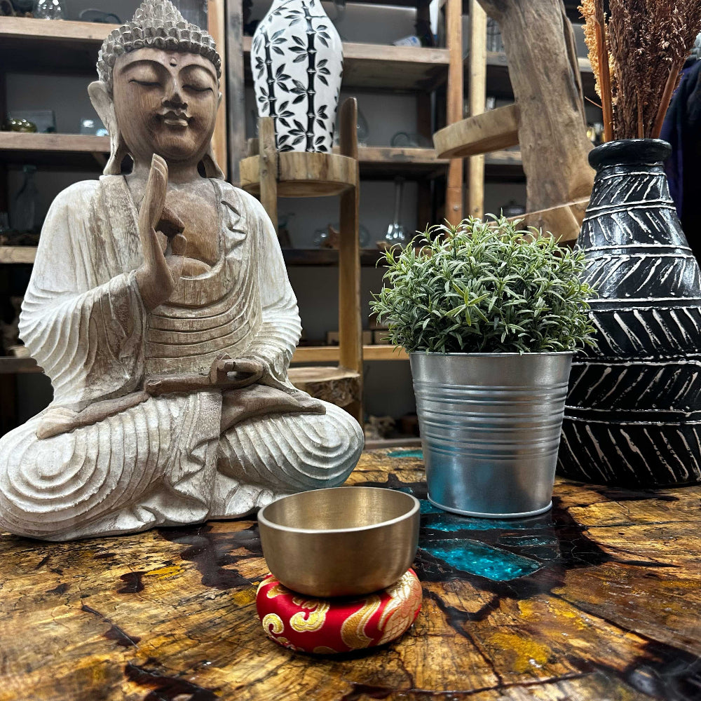 Red Hoop Cushion 8cm (for 10-12cm Singing Bowl)