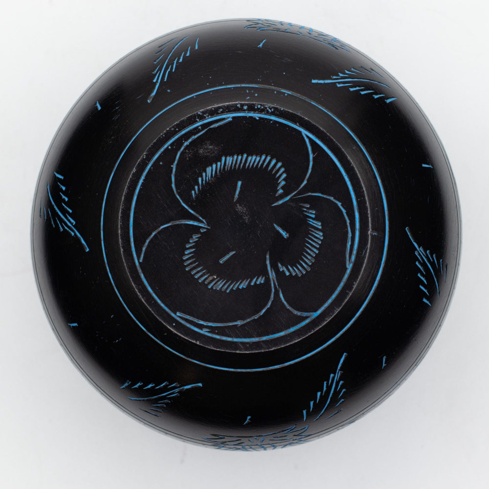The Mushroom Cauldron Singing Bowl — Blue