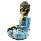 Teal & Gold Buddha  Large