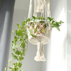 Double Holder Macrame Pot Holder