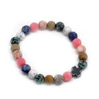 Harmony Rainbow Gemstones Set of 2 Gemstones Friendship Bracelets