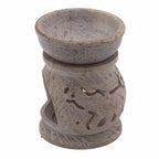Elephant Small Soapstone Oil Burner