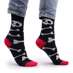 Skulls and Bones Hop Hare Bamboo Socks S/M