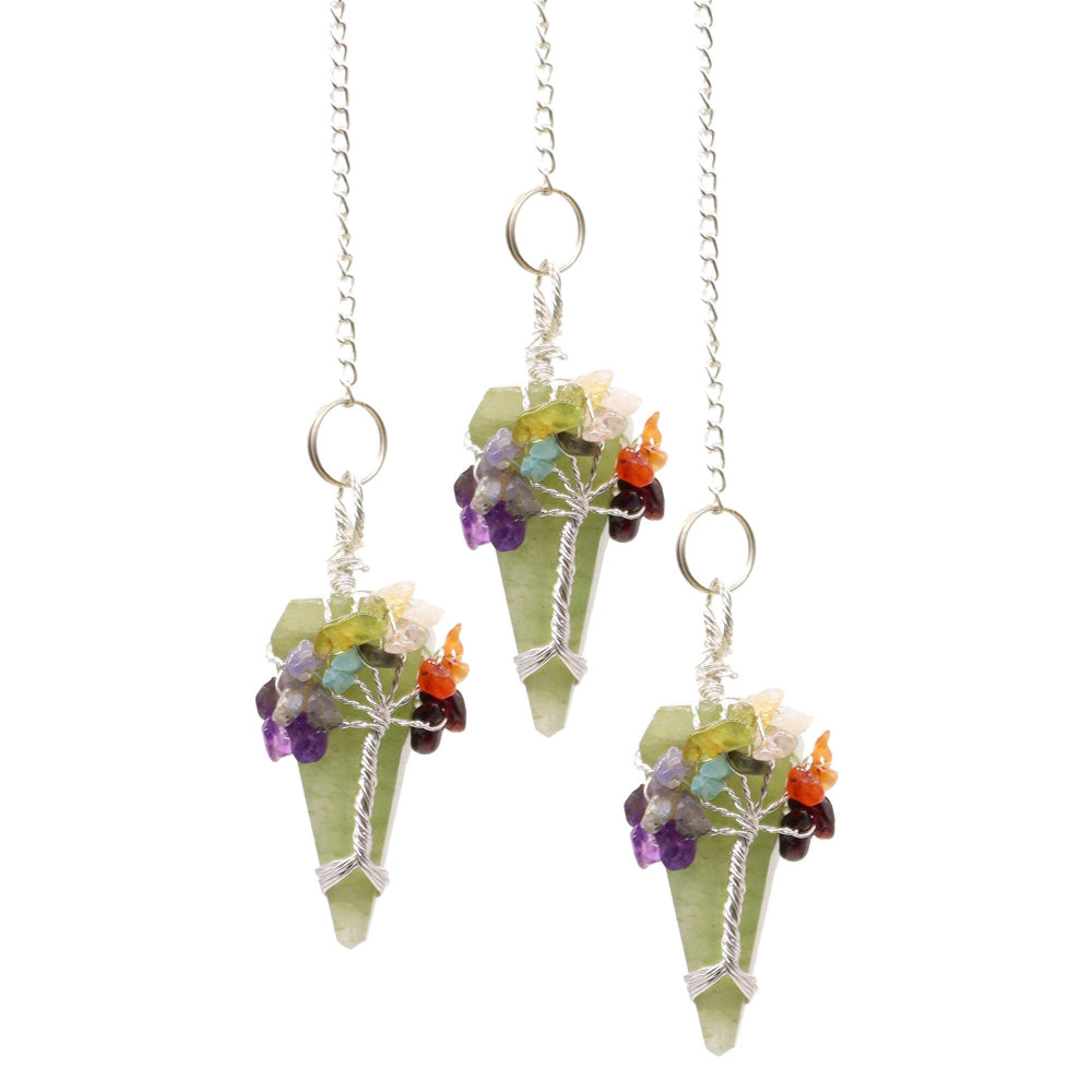 Seven Chakra Aventurine Magic Pendulum